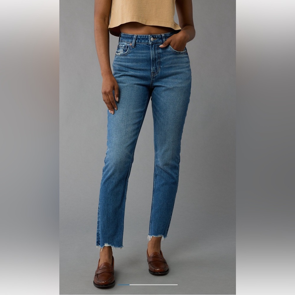 American Eagle Outfitters Strigid Mom Jean Size 8